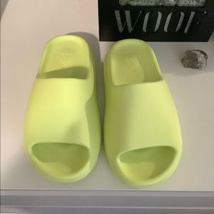Yeezy Slides Glow Green Colorway